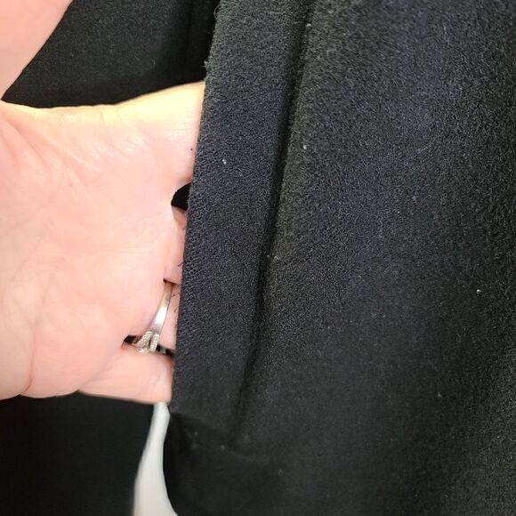 Banana Republic Bomber Wool Cashmere Blend Coat XL - Picture 7 of 8